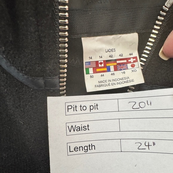 Spyder Full Zip Jacket Black - Picture 9 of 9